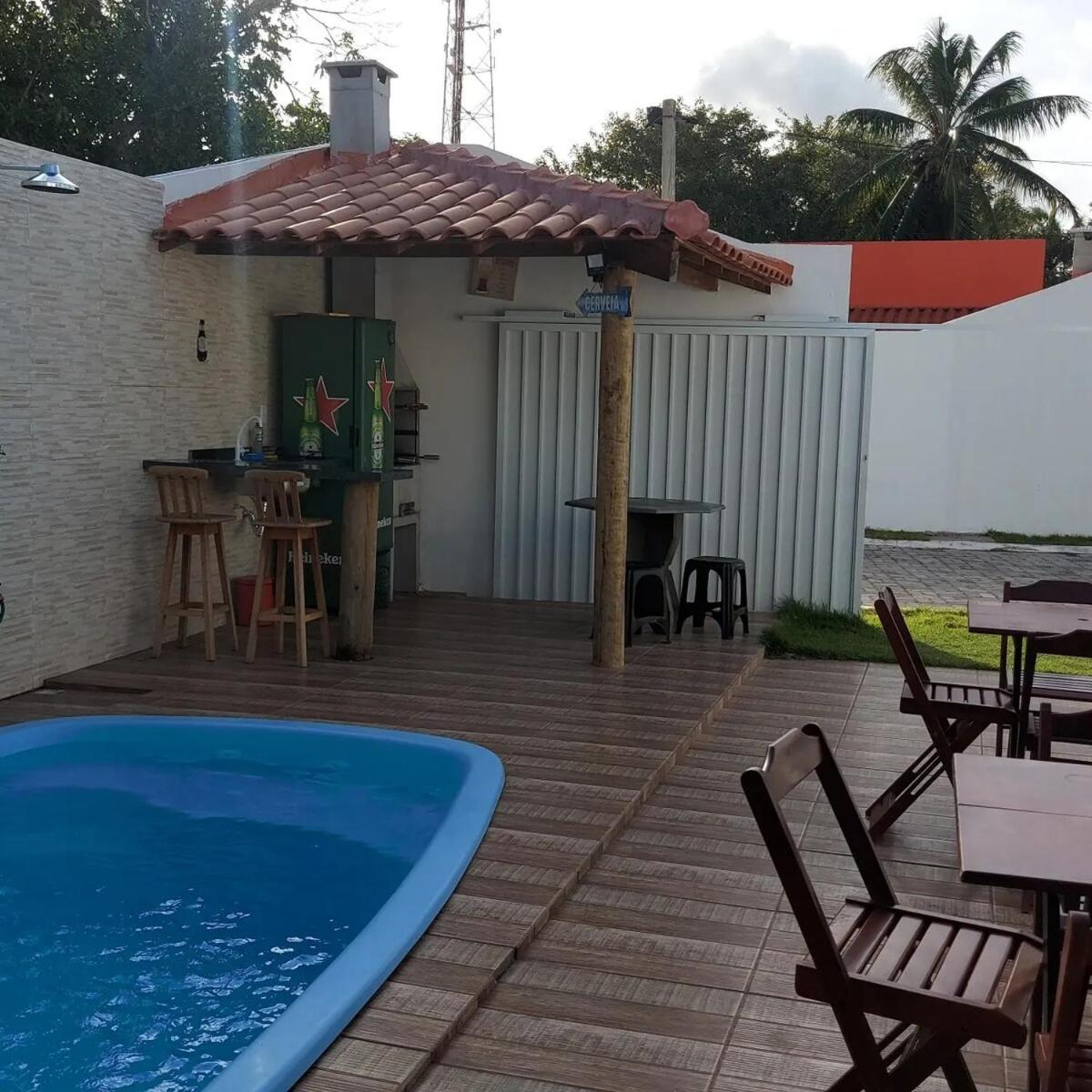 Casa De Praia Jaua Camaçari Exteriör bild